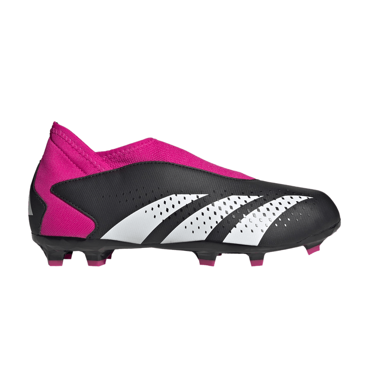 Adidas Predator Accuracy.3 Laceless FG J 'Own Your Football Pack' — Core Black/Cloud White/Team Shock Pink