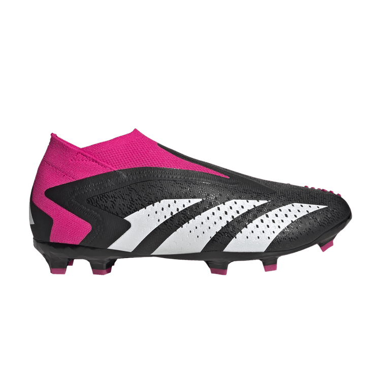 Adidas Predator Accuracy+ FG J 'Own Your Football Pack' — Core Black/Cloud White/Team Shock Pink