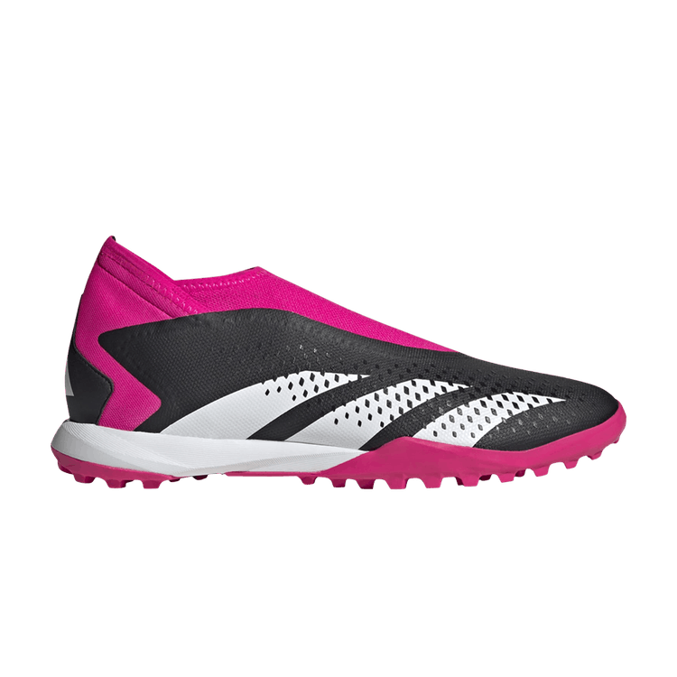 Adidas Predator Accuracy.3 Laceless TF 'Own Your Football Pack' — Core Black/Cloud White/Team Shock Pink 2