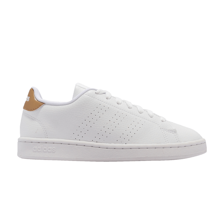 Adidas Wmns Advantage 'White Copper Metallic' — Cloud White/Cloud White/Copper Metallic