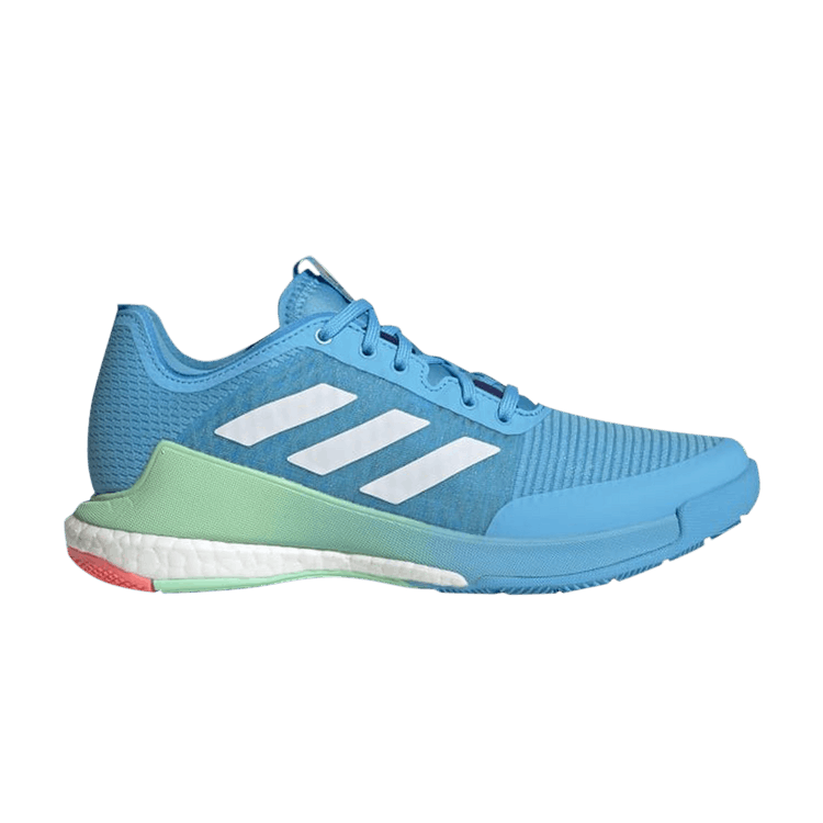 Adidas Wmns Crazyflight 'Sky Rush Pulse Mint' — Sky Rush/Cloud White/Pulse Mint