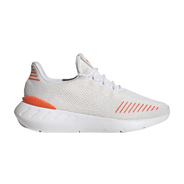 Adidas Wmns Swift Run 22 'White Impact Orange' — Cloud White/Cloud White/Impact Orange