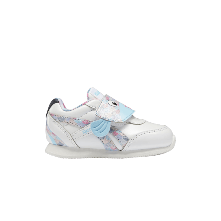 Reebok Royal Classic Jogger 2 Toddler 'Fish Scales' — Footwear White/Digital Blue/True Pink