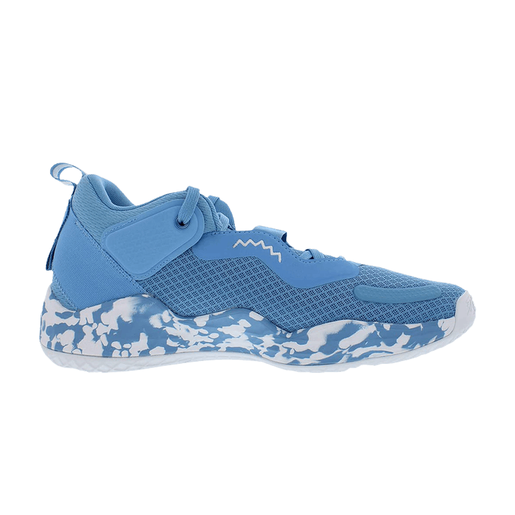 Adidas D.O.N. Issue #3 'Team Light Blue' — Team Light Blue/Footwear White/Team Light Blue