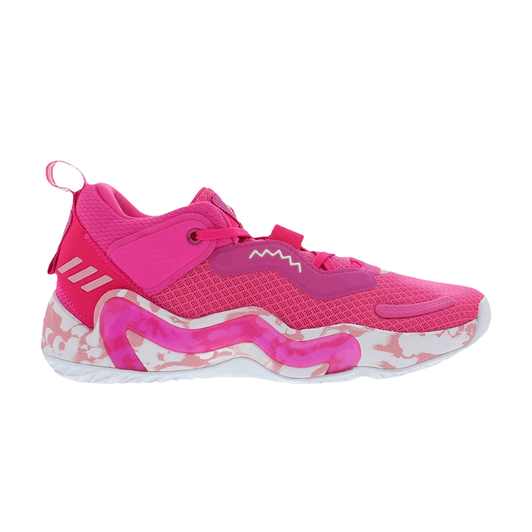 Adidas D.O.N. Issue #3 'Team Shadow Pink' — Team Shadow Pink/Footwear White/Team Shadow Pink