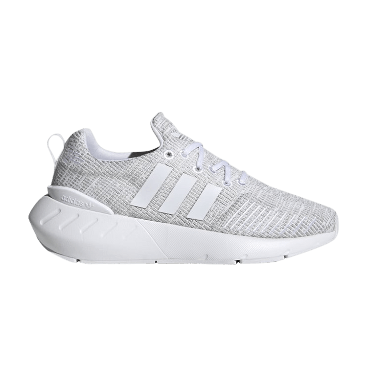 Adidas Swift Run 22 Big Kid 'White Grey' — Cloud White/Grey Two/Core Black