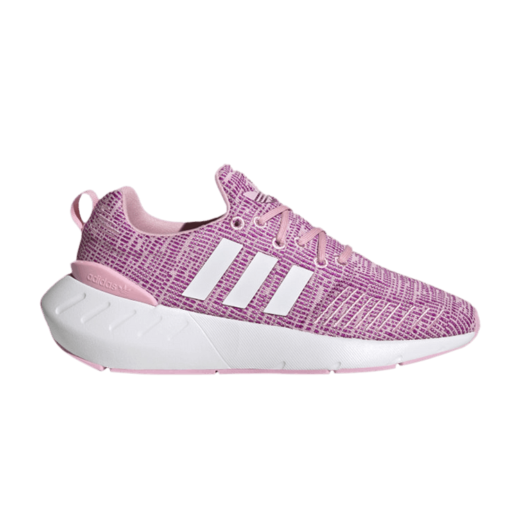 Adidas Swift Run 22 Big Kid 'True Pink' — True Pink/Cloud White/Vivid Pink