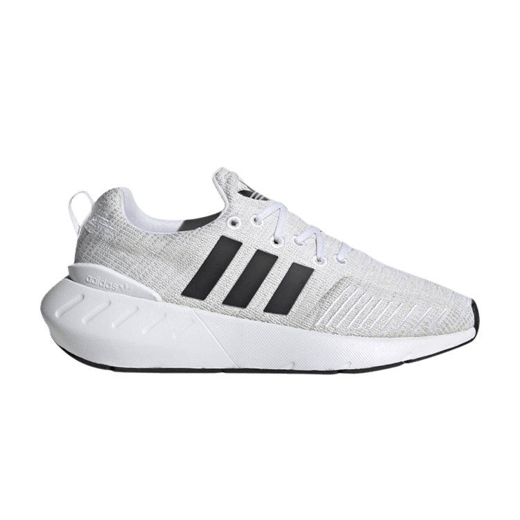 Adidas Swift Run 22 J 'White Grey' — Cloud White/Core Black/Grey One