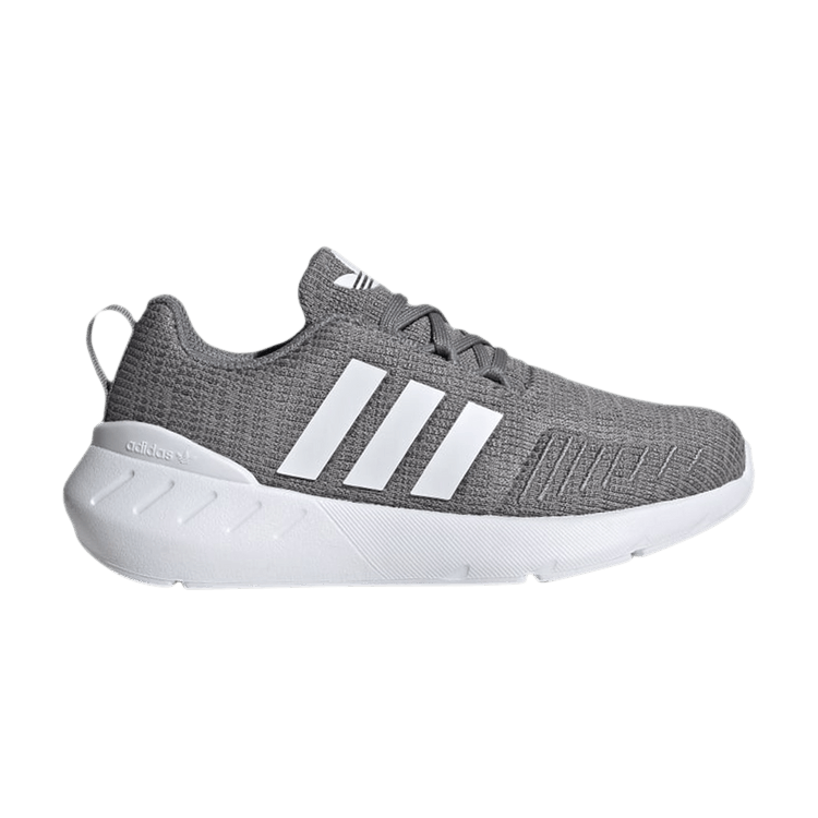 Adidas Swift Run 22 Little Kid 'Grey' — Grey Three/Cloud White/Grey Four