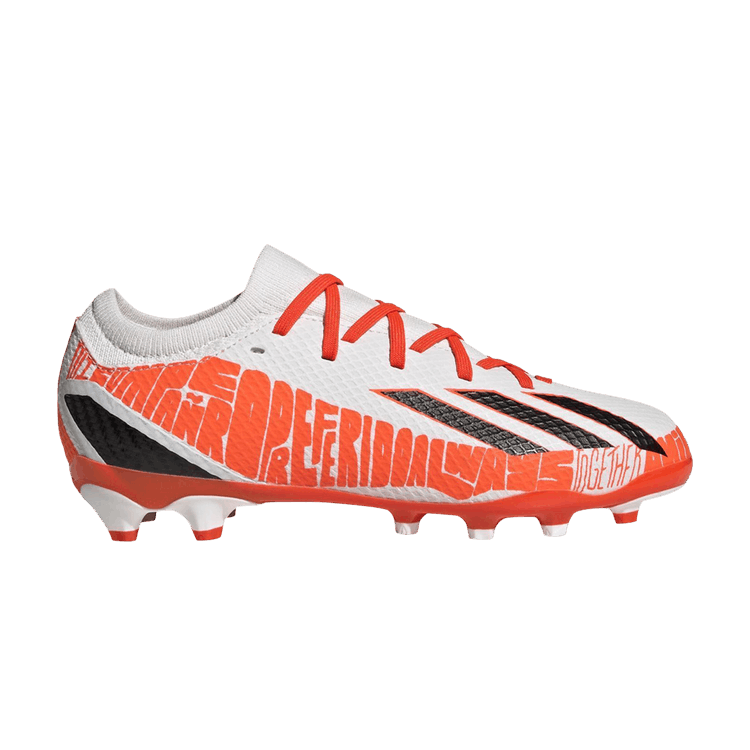 Adidas X Speedportal Messi.3 MG J 'Balon Te Adoro' — Footwear White/Core Black/Solar Red