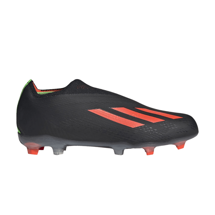 Adidas X Speedportal+ FG J 'Black Solar Red' — Core Black/Solar Red/Solar Green