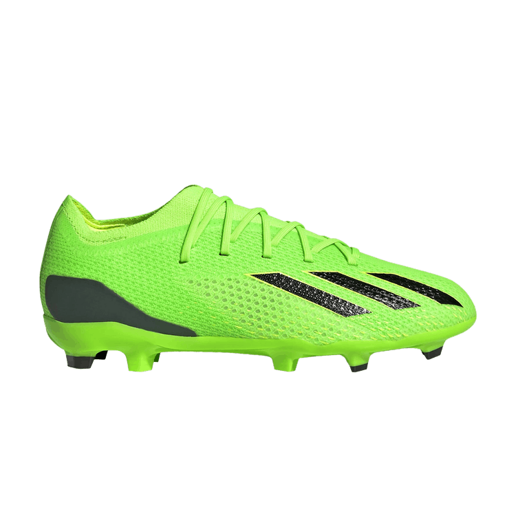 Adidas X Speedportal.1 FG J 'Game Data Pack' — Solar Green/Core Black/Solar Yellow