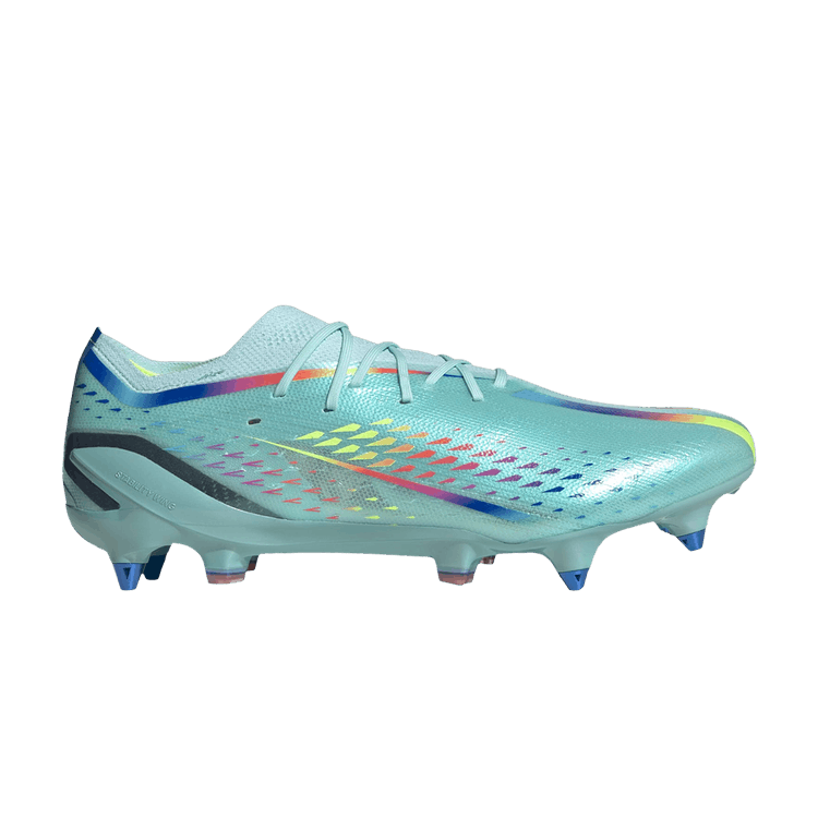 adidas X Speedportal.1 SG 'Al Rihla Pack - Clear Aqua' — Clear Aqua/Solar Red/Power Blue