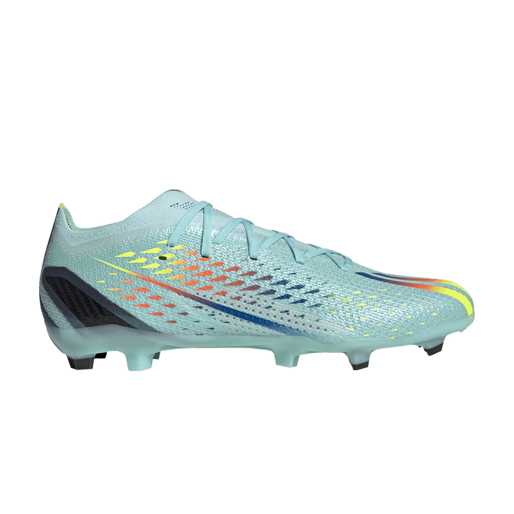 Adidas X Speedportal.2 FG 'Al Rihla Pack - Clear Aqua' — Clear Aqua/Solar Red/Power Blue