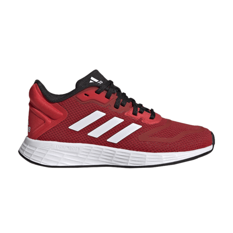 Adidas Duramo 10 J 'Vivid Red Black' — Vivid Red/Cloud White/Core Black