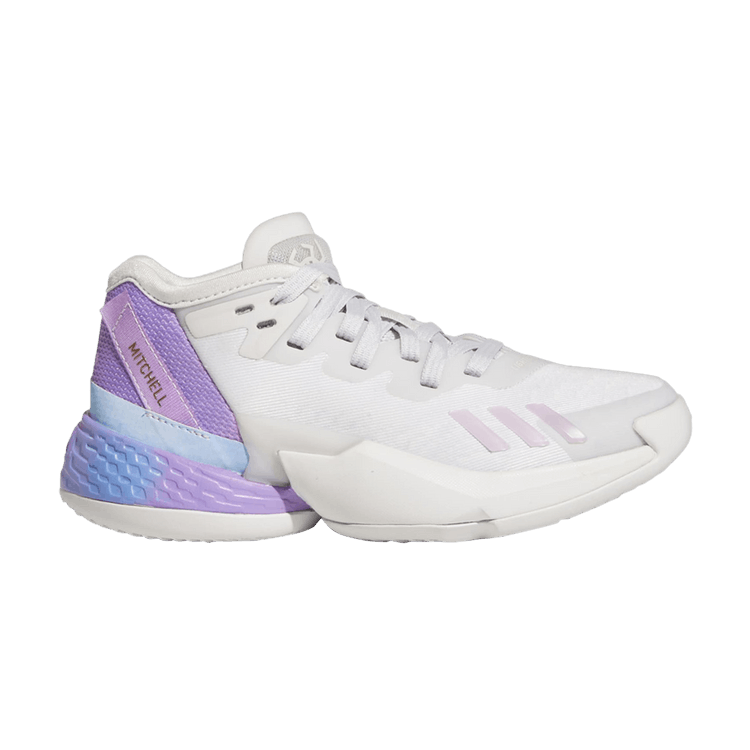 Adidas D.O.N. Issue #4 Little Kid 'Dream It' — Dash Grey/Bliss Lilac/Grey Two