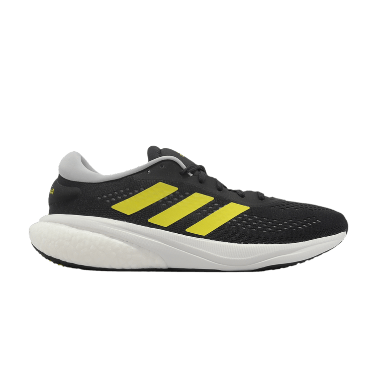 Adidas Supernova 2.0 'Black Beam Yellow' — Core Black/Beam Yellow/Halo Silver
