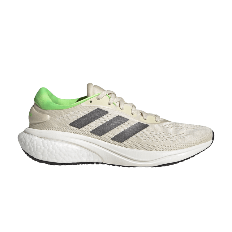 Adidas Wmns Supernova 2 'Ecru Tint Solar Green' — Ecru Tint/Night Metallic/Solar Green
