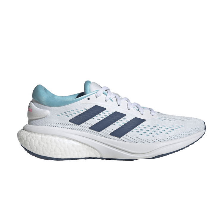 Adidas Wmns Supernova 2 'White Bliss Blue' — Cloud White/Wonder Steel/Bliss Blue