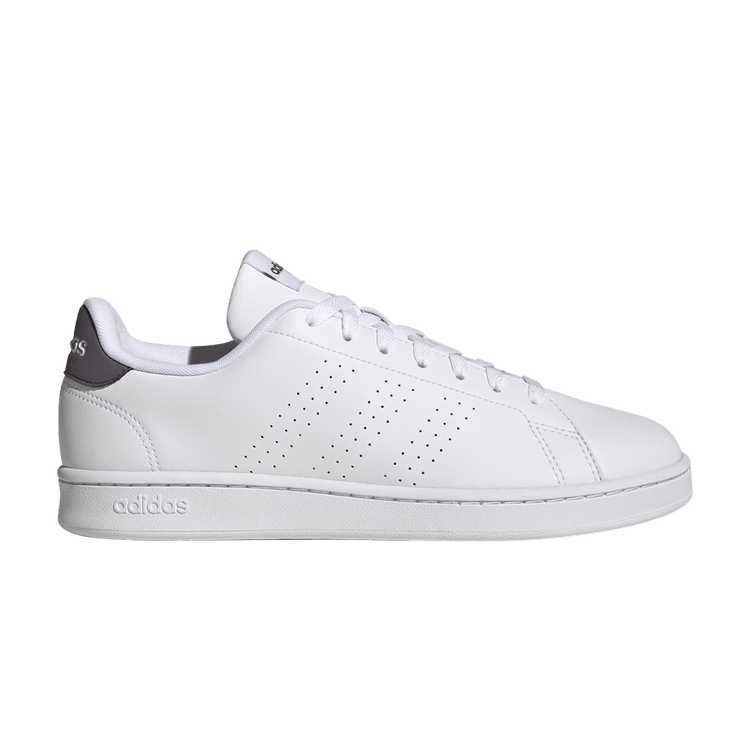 Adidas Advantage 'White Trace Grey' — Cloud White/Cloud White/Trace Grey
