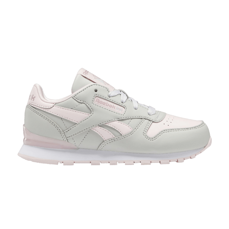 Reebok Classic Leather Step 'n' Flash Little Kid 'Grey Porcelain Pink' — Pure Grey/Pure Grey/Porcelain Pink
