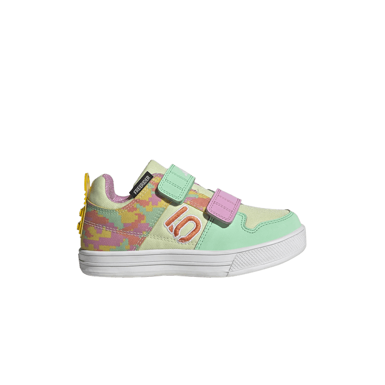 LEGO x adidas Five Ten Freerider J 'Green Glow Bliss Orchid' — Green Glow/Semi Coral/Bliss Orchid
