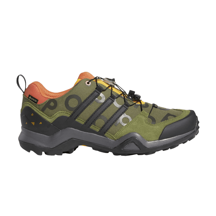 Pop Trading Company x adidas Terrex Swift R2 GORE-TEX 'Wild Pine' — Wild Pine/Core Black/Semi Solar Yellow