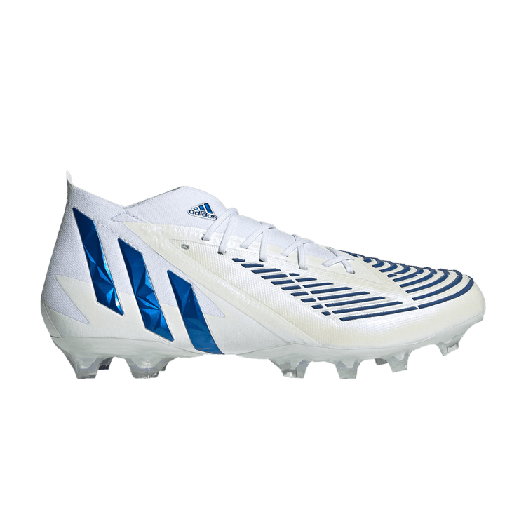 Adidas Predator Edge.1 AG 'Diamond Edge Pack' — Cloud White/Hi-Res Blue/Cloud White