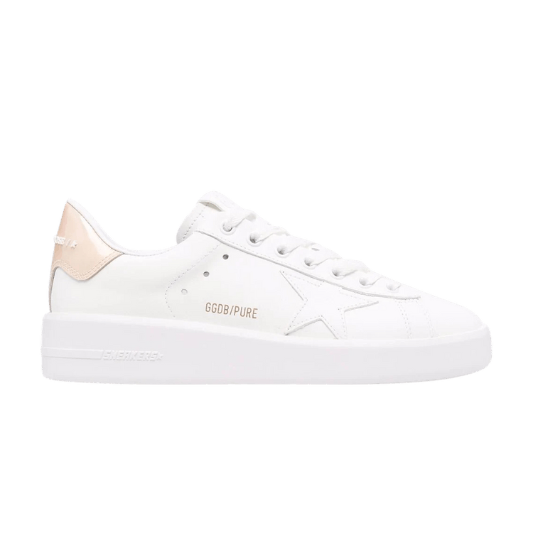 Golden Goose Wmns Purestar 'White Creamy' — White/Creamy White