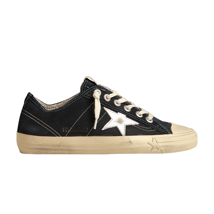 Golden Goose Wmns V-Star 'Navy Silver' — Navy Blue/Silver