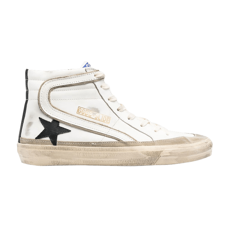 Golden Goose Wmns Slide Sneaker 'White Yellow Black' — White/Yellow/Black