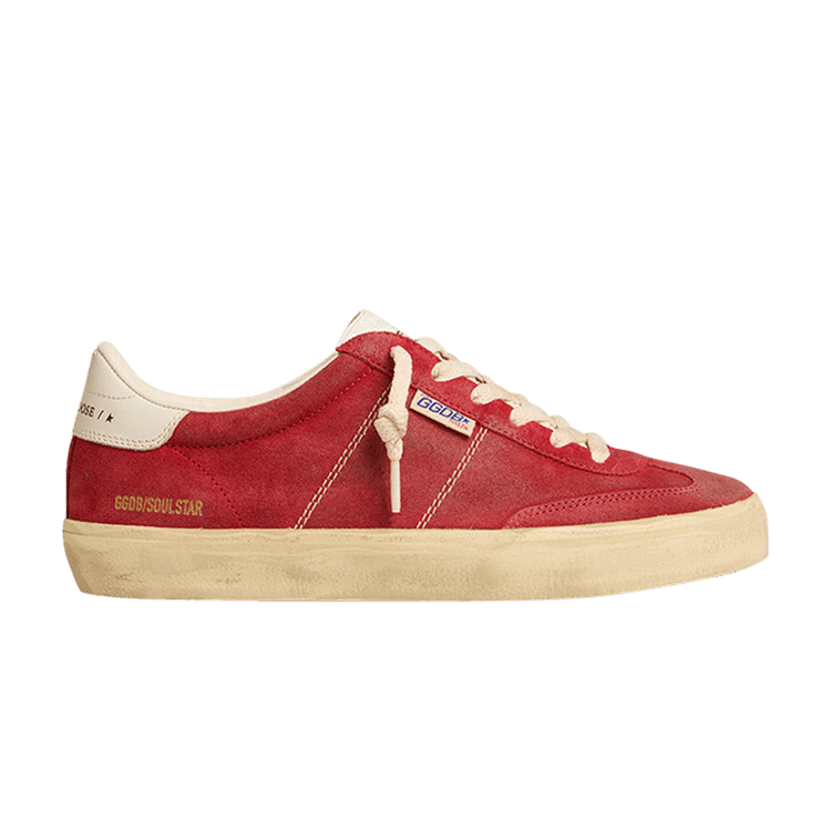 Golden Goose Wmns Soul-Star 'Red Milk' — Dark Red/Milk