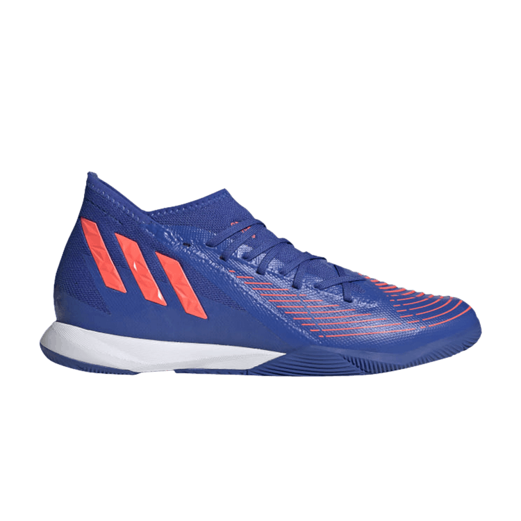 Adidas Predator Edge.3 IN 'Hi-Res Blue Turbo' — Hi-Res Blue/Turbo/Hi-Res Blue