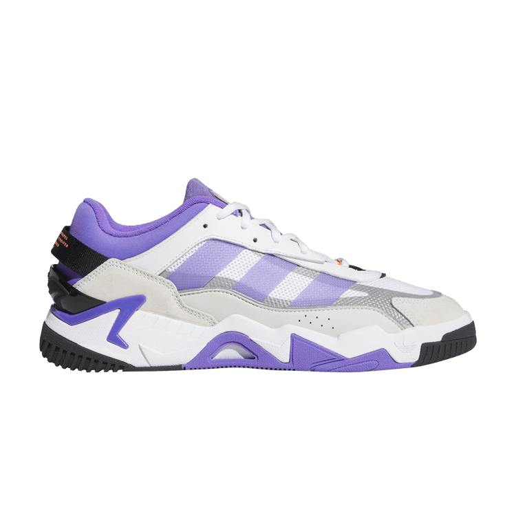 Adidas Niteball 2.0 'White Purple Rush' — Cloud White/Purple Rush/Core Black