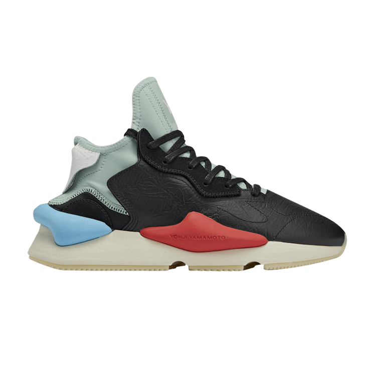 adidas Y-3 Kaiwa 'Black Blush Green' — Black/Blush Green/Red