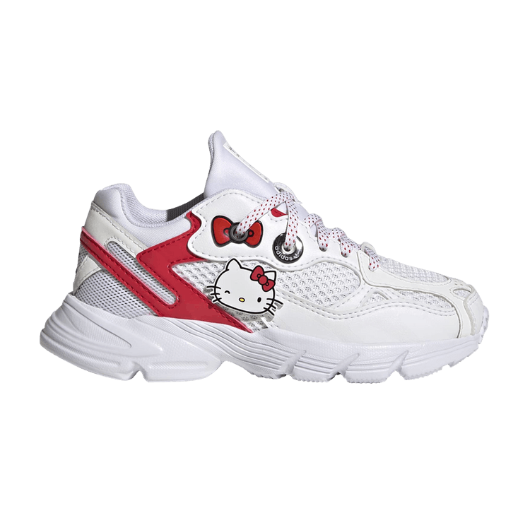 Hello Kitty x adidas Astir J 'White Vivid Red' — Cloud White/Vivid Red/Core Black