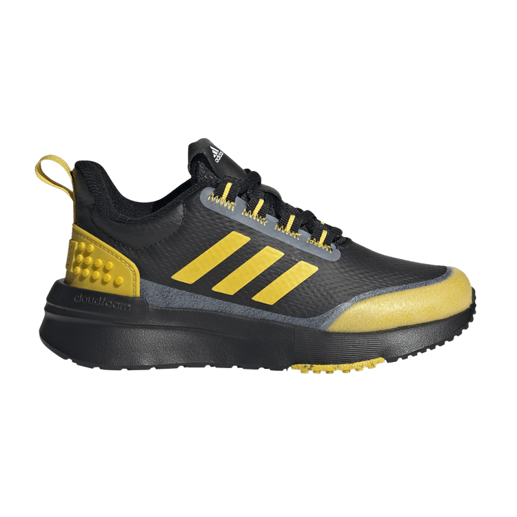 LEGO x adidas Racer TR Big Kid 'Black Equipment Yellow' — Core Black/Reflective/Equipment Yellow
