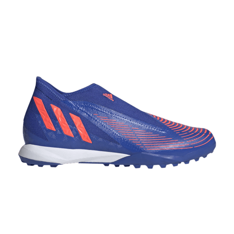Adidas Predator Edge.3 Laceless TF 'Hi-Res Blue Turbo' — Hi-Res Blue/Turbo/Hi-Res Blue