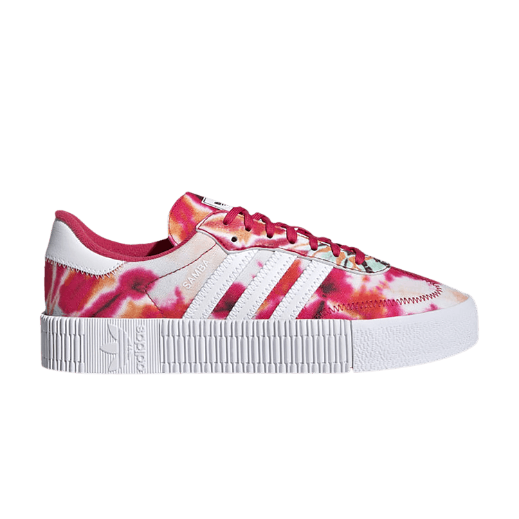 Adidas Wmns Sambarose 'Tie Dye - Power Pink' — Power Pink/Cloud White/Power Pink