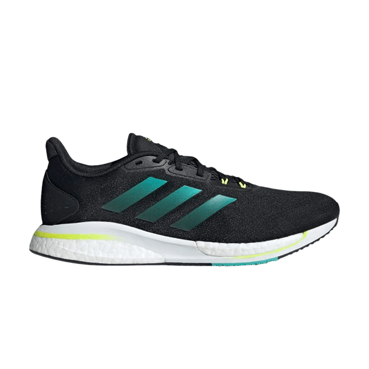 Adidas Supernova+ CC 'Black Mint Rush' — Core Black/Mint Rush/Solar Yellow