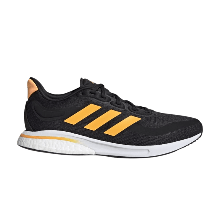Adidas Supernova M 'Black Flash Orange' — Core Black/Flash Orange/Flash Orange