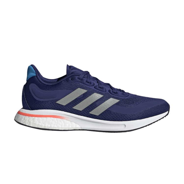 Adidas Wmns Supernova Wide 'Legacy Indigo Turbo' — Legacy Indigo/Silver Metallic/Turbo