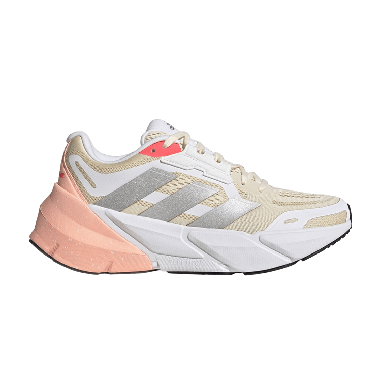 Adidas Wmns Adistar 'Ecru Tint Silver Metallic'' — Ecru Tint/Silver Metallic/Light Flash Orange