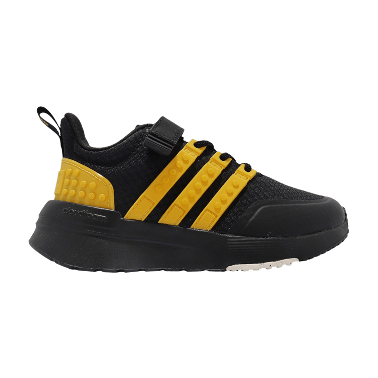 LEGO x adidas Racer TR EL J 'Black Equipment Yellow' — Core Black/Equipment Yellow/Off White