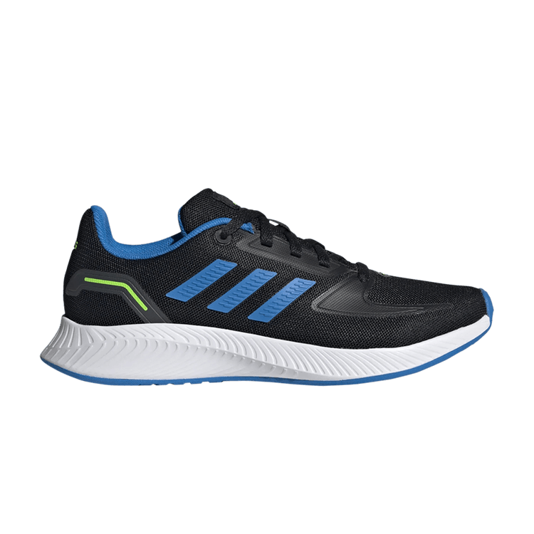 Adidas Runfalcon 2.0 J 'Black Blue Rush' — Core Black/Blue Rush/Cloud White