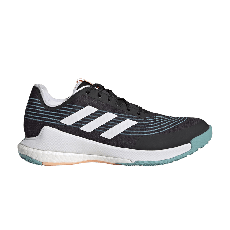 Adidas Crazyflight 'Black White' — Core Black/Cloud White/Core Black