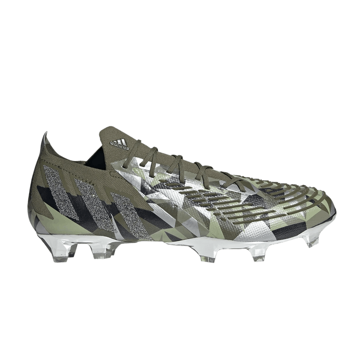 Swarovski x adidas Predator Edge.1 FG 'Focus Olive Crystal' — Focus Olive/Silver Metallic/Magic Lime
