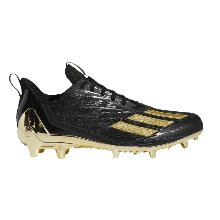 Adidas Adizero Cleat 'Black Gold Metallic' — Core Black/Core Black/Gold Metallic