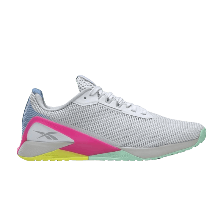 Reebok Wmns Nano X1 Grit 'Footwear White Pure Grey' — Footwear White/Pure Grey 2/Essential Blue