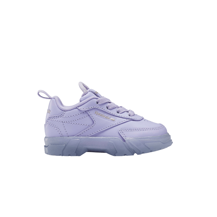 Cardi B x Reebok Club C Toddler 'Crisp Purple' — Crisp Purple/Crisp Purple/Quartz Metallic